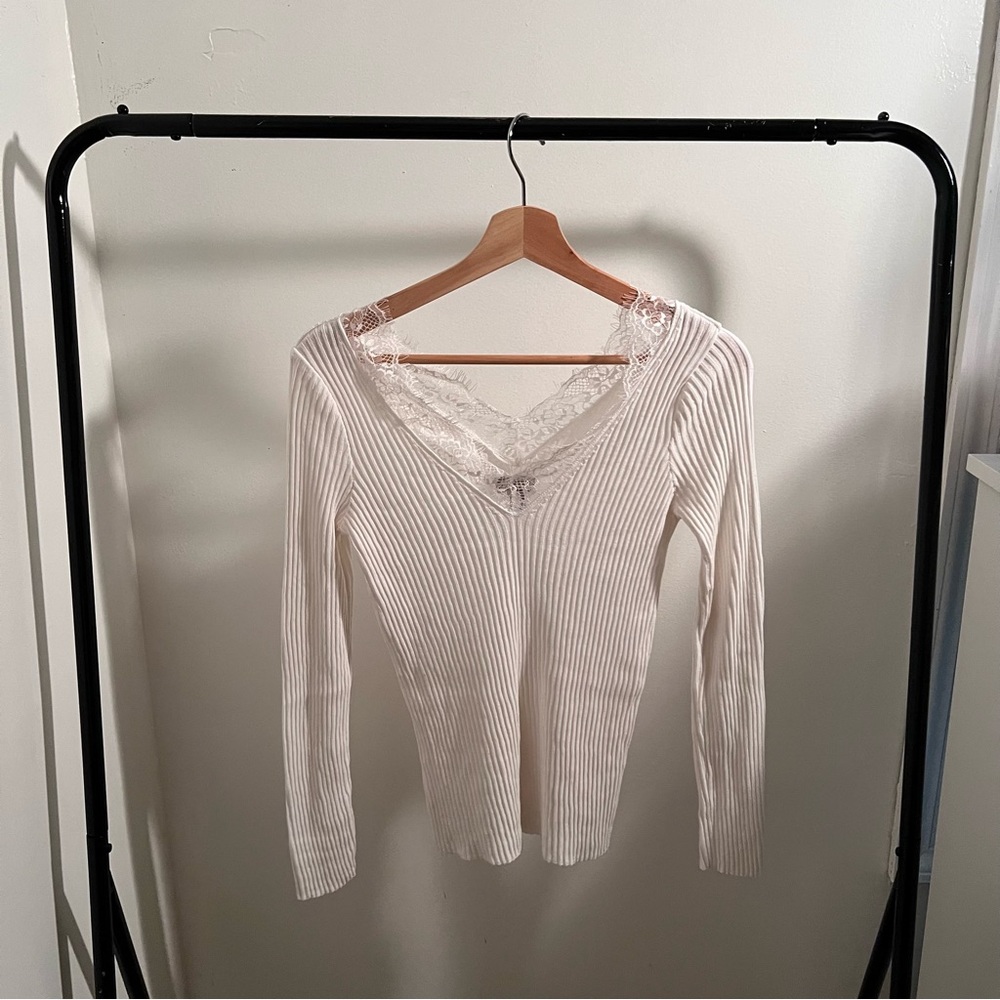 ASOS ribbed long sleeve